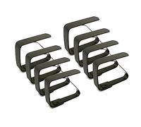 TAFACE Lot de 8 pinces à nappe épaisses en acier inoxydable pour table de jardin, salle à manger, table familiale