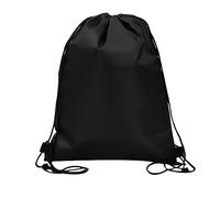 TAFACE Sac isotherme pliable étanche à cordon de serrage, mini sac à lunch isotherme en aluminium pour le travail, l'école, les voyages (noir)