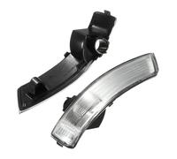 TAFASVCVMK Clignotant Latéral Pour Focus 2 3 2012-2018 Pour Mondeo 2007-2013 Feu Rétroviseur Clignotant Voiture Couvercle D'angle Écran D'ombre