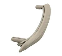 TAFASVCVMK Couvercles Poignées Intérieures Pour X5 Pour X6 F15/F16 (2014-2018) Poignée Porte Passager Intérieure Gauche/droite Avec Revêtement Extérieur Cuir(Creamy,Left)