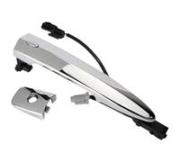 TAFASVCVMK poignée de Porte extérieure de Voiture Pour N&issan Pour Leaf Pour Sentra Pour Maxima Pour Murano 1 Paire De Poignées Porte Extérieure Avant Voiture En Plastique Chromé Ajustement Latéral