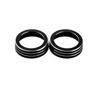 TAFASVCVMK pour Civic 10e Génération 2016-2020 Garniture Commutateu Contrôle Température Climatisation Couvercle Bouton Moulure décorative(Noir)