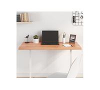 Tafelblad 100x40x(2-4)cm behandeld massief eikenhout lichtbruin3156363