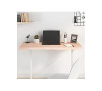 Tafelblad 100x60x(2-4) cm onbehandeld massief eikenhout3156306