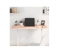 Tafelblad 100x60x2 cm onbehandeld massief eikenhout3156305