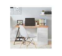 Tafelblad 120x60x(2-4)cm behandeld massief eikenhout lichtbruin3156375