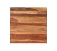 vidaXL Dessus de 1560 Bois solide 15-16 mm 80x80 cm