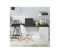 Tafelblad 160x60x(2-6)cm behandeld eikenhout donkerbruin3156451