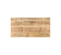 Dessus de table en bois de manguier massif - VIDAXL - Rectangulaire - 4 personnes - Finition aspect bois