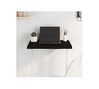 Tafelblad 60x50x(2-4)cm behandeld massief eikenhout donkerbruin3156411