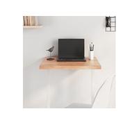 Tafelblad 60x50x(2-4) cm behandeld massief eikenhout lichtbruin3156348