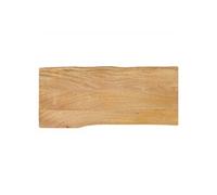 Tafelblad met natuurlijke rand 100x40x3,8 cm massief mangohout370732
