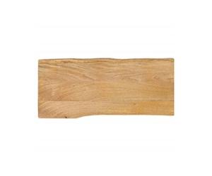 Tafelblad met natuurlijke rand 100x40x3,8 cm massief mangohout370732