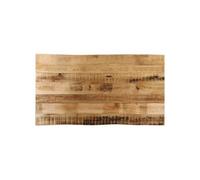 Tafelblad met natuurlijke rand 120x60x3,8 cm massief mangohout370696