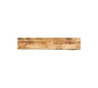 Vidaxl Dessus De Table 140x30x2,5cm Bord Vif Bois Massif Manguier Brut Multicolore