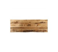 Tafelblad met natuurlijke rand 140x40x2,5 cm massief mangohout370663