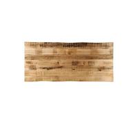 Tafelblad met natuurlijke rand 140x60x2,5 cm massief mangohout370673