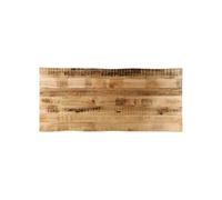 Tafelblad met natuurlijke rand 140x60x3,8 cm massief mangohout370697