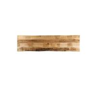 Tafelblad met natuurlijke rand 160x40x2,5 cm massief mangohout370664