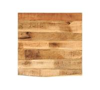 Tafelblad met natuurlijke rand 40x40x2,5 cm massief mangohout370342