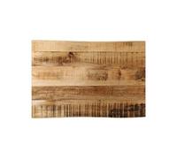 Tafelblad met natuurlijke rand 50x40x2,5 cm massief mangohout370655