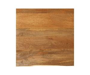 Tafelblad met natuurlijke rand 60x60x2,5 cm massief mangohout370546