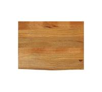 Tafelblad met natuurlijke rand 70x60x2,5 cm massief mangohout370547