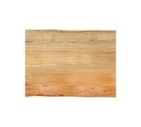 vidaXL Dessus de Table 70x60x2,5 cm Bord Vivant Bois Massif manguier