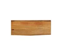 Vidaxl Dessus De Table À Bord Vivant 80x20x2,5 Cm Bois Massif Manguier Multicolore