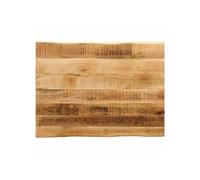 Tafelblad met natuurlijke rand 90x60x3,8 cm massief mangohout370693