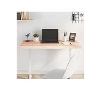 Tafelblad natuurlijke rand 100x40x(2-4) cm massief eikenhout363882