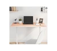 Tafelblad natuurlijke rand 100x50x2 cm massief eikenhout363884