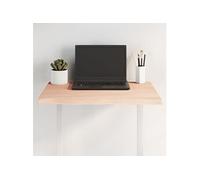 Tafelblad natuurlijke rand 60x60x2 cm massief eikenhout363869