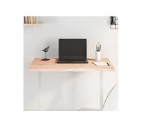 Tafelblad natuurlijke rand 80x40x2 cm massief eikenhout363872