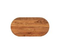 Tafelblad ovaal 100x50x3,8 cm massief acaciahout370096