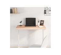 Tafelblad rechthoekig 100x50x4 cm massief beukenhout3188886