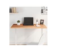 vidaXL – Dessus de table rectangulaire 100×60×2,5 cm Bois massif de hêtre Multicolore