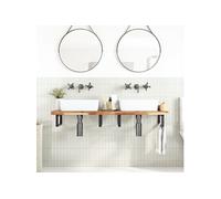 Tafelblad rechthoekig 140x40x4 cm massief acaciahout4008850