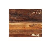 Vidaxl Dessus De Table Rectangulaire 60x70 Cm 15-16 Mm Bois Récupéré Marron