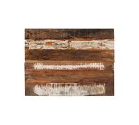 Dessus de Table Rectangulaire Remplacement de Table Dessus de Table de Rechange Table Basse 60x80 cm 15-16 mm Bois de Récupération