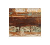 Tafelblad rechthoekig 15-16 mm 70x80 cm massief gerecycled hout286049