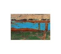 vidaXL Plateau de table rectangulaire 60x90 cm 25-27 mm Vieux bois massif