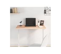 Tafelblad rechthoekig 80x40x2,5 cm massief beukenhout3188882