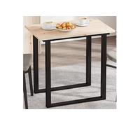 Tafelblad rechthoekig 80x50x1,7 cm massief grenenhout847413