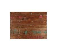 Tafelblad rechthoekig 80x60x2,5 cm massief gerecycled hout371059