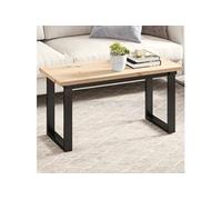 vidaXL Dessus de table rectangulaire 90×40×2,5 cm Bois de pin massif Multicolore