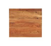 Tafelblad rechthoekig 90x80x3,8 cm massief acaciahout371004