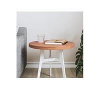 vidaXL Dessus de table – Plateau de remplacement Ø40×2,5 cm rond, bois massif hêtre