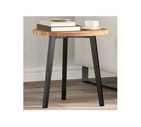 vidaXL Dessus de table rond Ø40 x 2 cm Bois massif d'acacia Marron