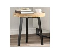 Tafelblad rond Ã~ 40x4 cm massief acaciahout4008688